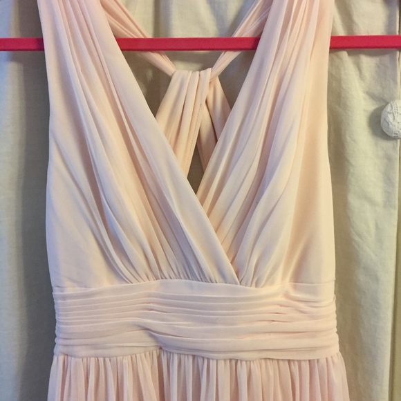 Pink Bridesmaid Dress - Picture 4 of 4